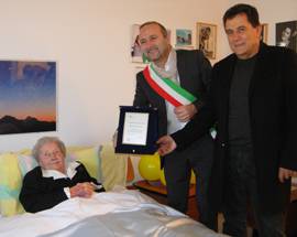 SPOLTORE: NONNA GIUSEPPINA COMPIE 100 ANNI, IL COMUNE LA CELEBRA