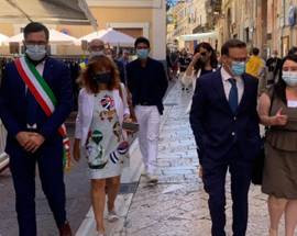 CITTA’ SANT’ANGELO: VISITA DEL PREFETTO DI PESCARA DI VINCENZO