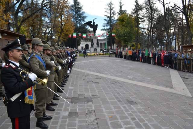 UNITA’ NAZIONALE E FORZE ARMATE: CELEBRAZIONI ALL’AQUILA IL 4 NOVEMBRE