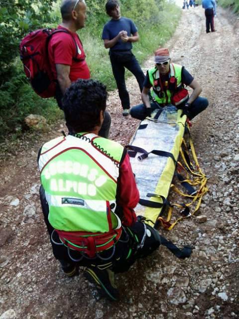 RECUPERATO ULTIMO ESCURSIONISTA BLOCCATO IN UNA GOLA SU MAJELLA