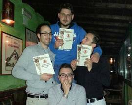 SANT’AGNESE 2013: CONFRATERNITA QUIJI DEJU TRESSETTE A CINQUE, GLI ELETTI