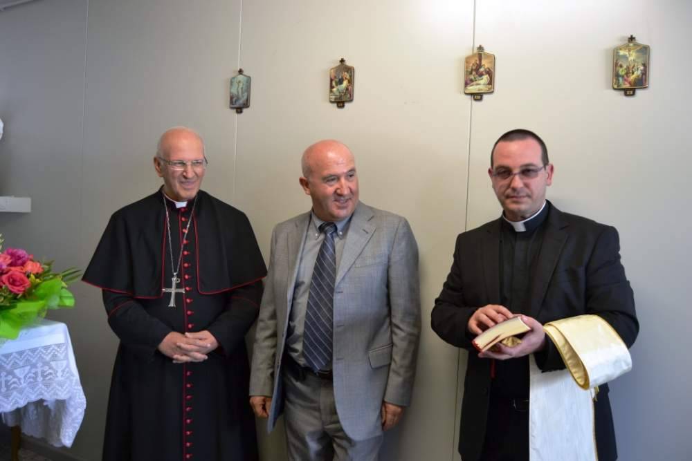 L’AQUILA: INAUGURATA PICCOLA CAPPELLA NEL SITO DEL GRUPPO EDIMO