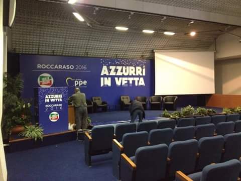 AZZURRI IN VETTA RIDOTTO CAUSA ALLERTA METEO, BERLUSCONI CHIAMA SABATO
