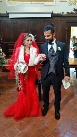 L’AQUILA: DANIELA E DOMENICO SI DICONO SI’ AL PALAZZETTO DEI NOBILI