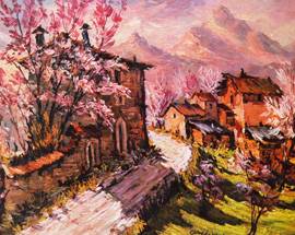 L’AQUILA: LE OPERE DI CENCIONI NELLA SUA CITTA’, ”UN PITTORE SEMPRE ALLA RICERCA DEL COLORE”
