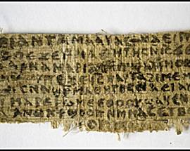 UN PAPIRO DEL QUARTO SECOLO PARLA DELLA MOGLIE DI GESU’