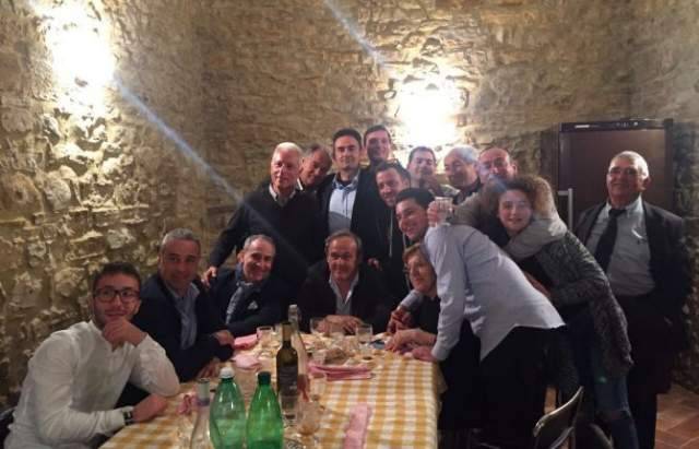 MICHEL PLATINI IN ABRUZZO, PROCESSIONE DI SAN NICOLA A GUILMI E POI PRANZO TIPICO