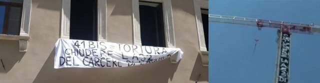 L’AQUILA: ANARCHICI OCCUPANO COMUNE IN SOLIDARIETA’ A DUE DETENUTE AL 41 BIS