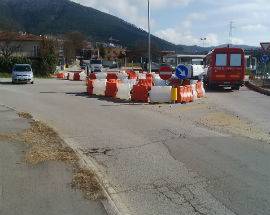 L’AQUILA: NUOVE ROTATORIE ALL’INCROCIO DI VIA PAOLUCCI E SULLA STRADA STATALE 80