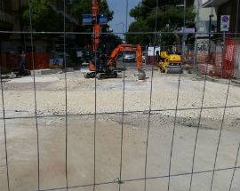 PESCARA: VIA CROCE RIAPRE DOPO LAVORI AI SOTTOSERVIZI