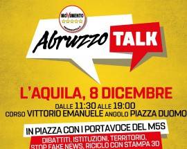 M5S: ”BASTA FAKE NEWS”, AL VIA ”ABRUZZO TALK”, DOMANI GAZEBO ALL’AQUILA