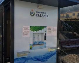 A CELANO ANCHE L’ACQUA E’ A CHILOMETRO ZERO, DISTRIBUTORI NELLE PIAZZE