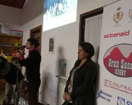 L’AQUILA: SUCCESSO PER SPOT ACTIONAID E GRAN SASSO RUGBY
