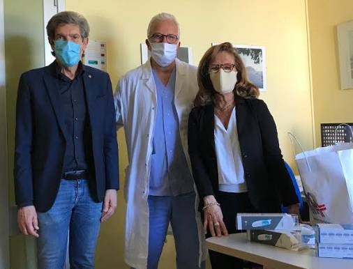 COVID: ADA MANES FOUNDATION DONA MATERIALE AD ASL PESCARA