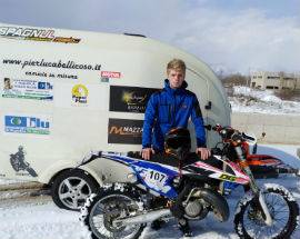 MOTO: L’AQUILANO ADRIANO BELLICOSO SU PODIO A PRIMA PROVA REGIONALE ENDURO