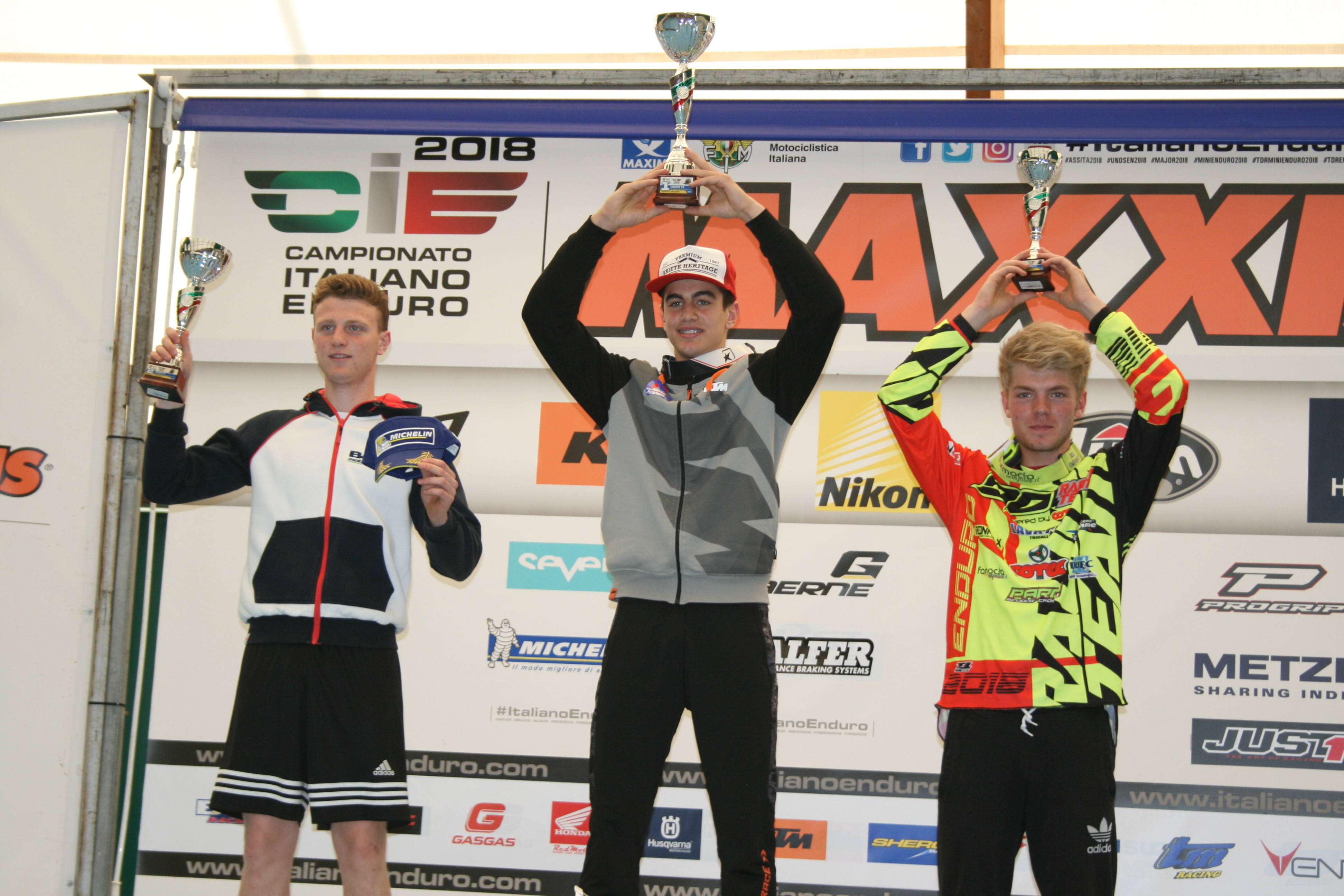 MOTO: L’AQUILANO ADRIANO BELLICOSO SU PODIO CAMPIONATO ITALIANO ENDURO
