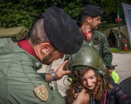APERTURA IN ANTEPRIMA DELLA CITTADELLA ALPINI A MILANO CHE SI FA IN ”DUAL”