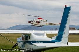 CORONAVIRUS: AERO CLUB L’AQUILA METTE A DISPOSIZIONE BASE OPERATIVA, PILOTI ESPERTI E LA SUA FLOTTA