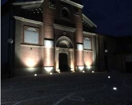 AIELLI: PIAZZA REGINA MARGHERITA RIQUALIFICATA CON SAMPIETRINI E PIETRA LAVICA