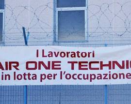 AIR ONE TECHNIC: DIPENDENTI, ”PERCHE’ CHIODI CI HA ABBANDONATI?”
