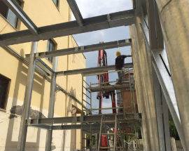 PESCARA, RIAPRONO AULE ISTITUTO ALBERGHIERO DOPO CROLLO INTONACO