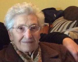 L’AQUILA: LUTTO IN CASA ORSINI-IANNI, MUORE NONNA ALESSANDRINA