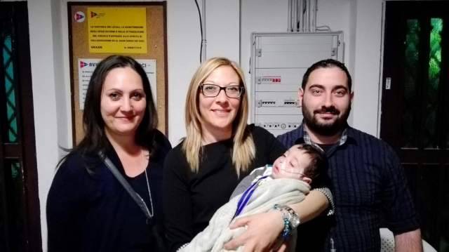 SOLIDARIETA’: 80 MILA EURO PER BIMBO MALATO FIGLIO DI VOLONTARIO SISMA