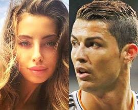 AVEZZANO-MADRID, ALESSIA TEDESCHI E CRISTIANO RONALDO, E’ FLIRT?
