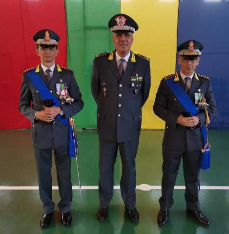 COMANDO GDF PROVINCIA L’AQUILA: PASSAGGIO DI CONSEGNE TRA ALOIA E NASTASI
