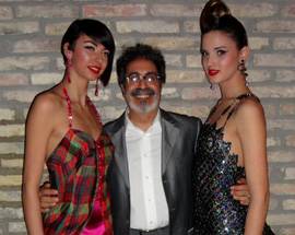 DUE SUPER MODELLE ABRUZZESI SU PASSERELLA ALTA MODA ROMANA