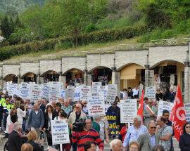 INFORTUNI SUL LAVORO: IN MIGLIAIA  A SAN GABRIELE PER CHIEDERE piu’ SICUREZZA