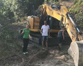 INCENDI: COMUNE PRATOLA PROSEGUE REALIZZAZIONE LINEA TAGLIAFUOCO