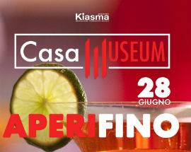 L’AQUILA: APERIFINO A CASA MUSEUM IL 28 GIUGNO, TRA COCKTAILS E MUSICA LIVE