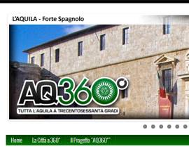 L’AQUILA: E’ ON LINE ‘AQ360.IT’, TOUR VIRTUALE NELLA CITTA’ FERITA