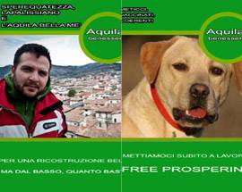 L’AQUILA: ELEZIONI E SATIRA, IL WEB CANDIDA PROSPERINO