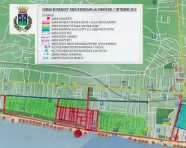 JOVA BEACH PARTY MONTESILVANO: MODIFICHE ALLA VIABILITA’, LA MAPPA