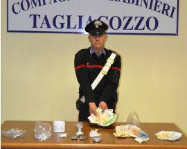 DROGA E 13.500 EURO, 30ENNE ARRESTATO A TAGLIACOZZO
