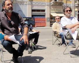 CRISI COVID: MANIFESTAZIONE ARTISTI ABRUZZESI A PESCARA, ”SETTORE AL COLLASSO E NESSUN AIUTO”