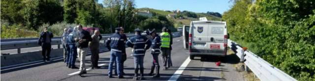 FALLITO ASSALTO A PORTAVALORI SU A14, BANDITI PUNTAVANO 1,5 MLM