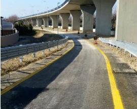 PESCARA: ASSE ATTREZZATO, ANCORA UN’AUTO CONTROMANO