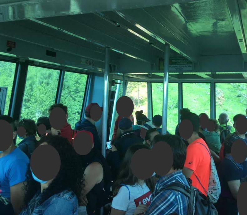 FUNIVIA GRAN SASSO: ‘IN 50 IN UNA CORSA’ SG, ”ALTRO CHE DISTANZIAMENTO ANTI-COVID”