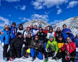 SPORT E SOLIDARIETA’: A CAMPO FELICE ATTORI E REGISTI SUGLI SCI