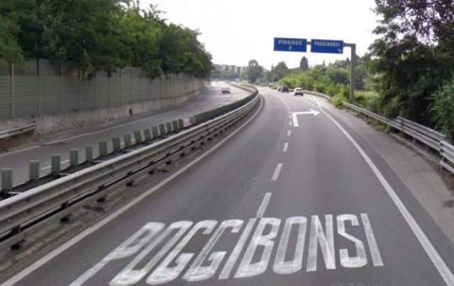 CADE DALLA MOTO NEL SENESE, 37ENNE AQUILANO IN OSPEDALE