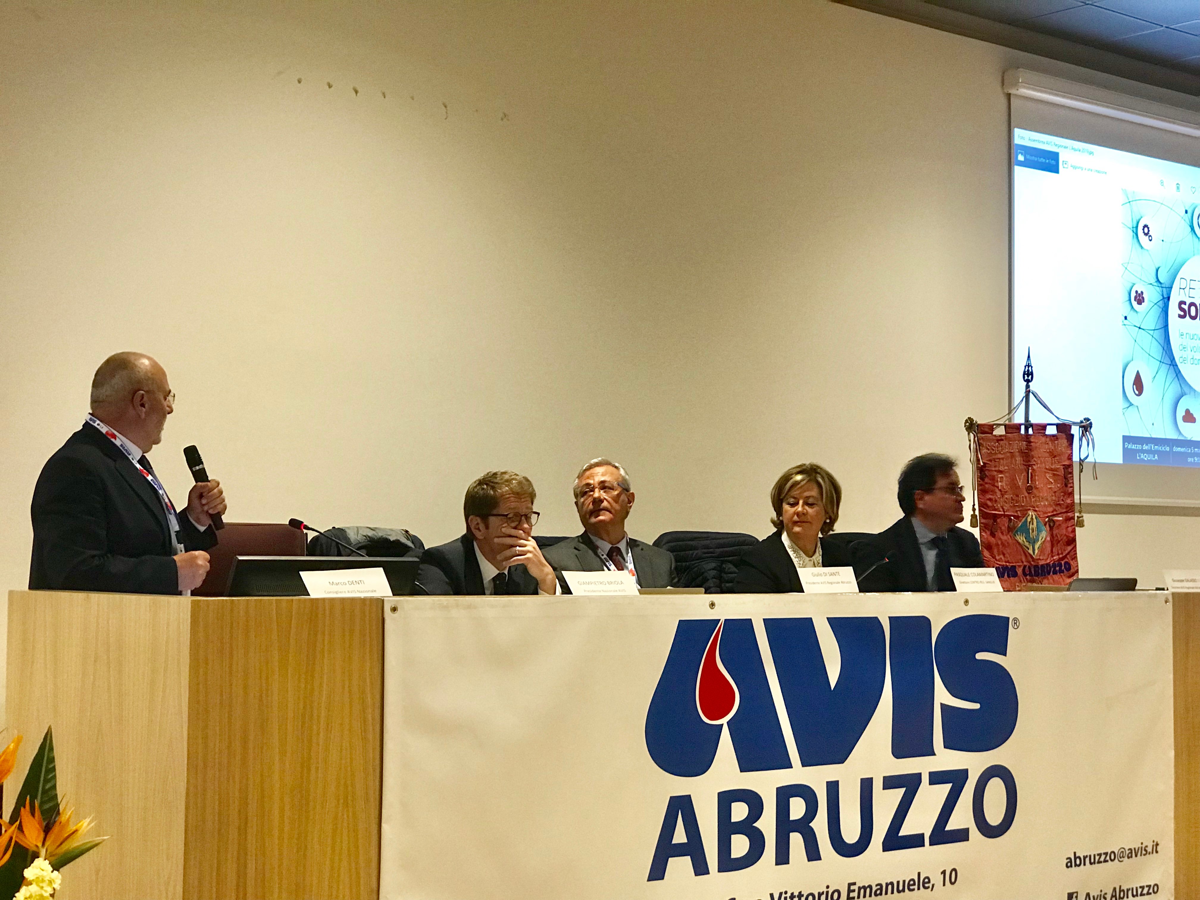 DONATORI SANGUE: ALL’AQUILA LA 48ESIMA ASSEMBLEA REGIONALE DELL’AVIS