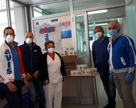 CORONAVIRUS: AVIS DONANO MASCHERINE AD OSPEDALE DI VASTO