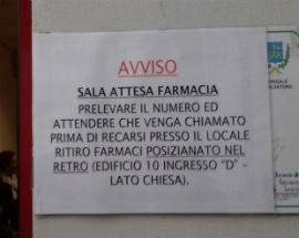 L’AQUILA: FILE E DISAGI ALLA FARMACIA DEL ”SAN SALVATORE”, LA DENUNCIA