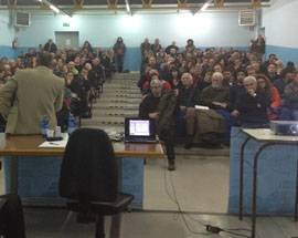 PESCARA: PROF BAGNAI, SUCCESSO AL CONVEGNO SULLA FINE DELL’EURO