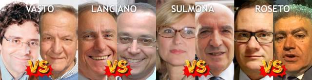 QUATTRO COMUNI ALLA SFIDA DEI BALLOTTAGGI: INCOGNITA M5S A VASTO, IL ”CASO” CASAPOUND