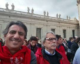 BALNEATORI ABRUZZESI ALL’UDIENZA DEL MERCOLEDI’ DI PAPA FRANCESCO