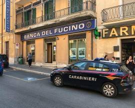 RAPINA BANCA CARSOLI: 19ENNE ARRESTATO NEL NAPOLETANO
